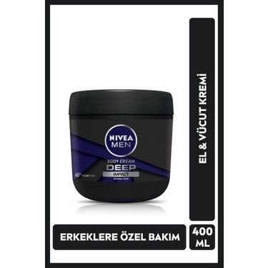 Nivea Men Deep Impact Body Cream Vücut Kremi 400 ml - 2