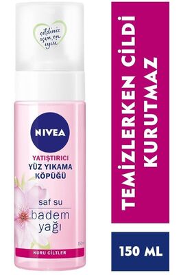 Nivea Mousse Yatistırıcı Yüz Temizleme Köpüğü Kuru/Hassas 150 ml - 1