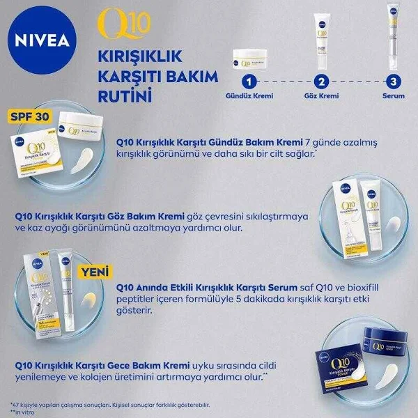 Nivea Q10 Kırışıklık Karşıtı Serum 15 ml - Thumbnail