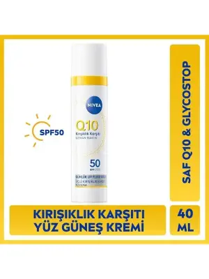 Nivea Q10 Kırışıklık Karşıtı Uzman Bakım Güneş Koruyucu Spf 50 Krem 40 ml - 2