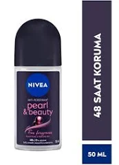 Nivea Black Pearl Beauty Kadın Roll on 50 ml - Thumbnail
