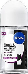 Nivea Women Black&White Invisible Authentic Roll On 50 ml - Nivea