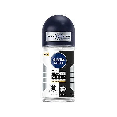 Nivea Men Black&White Invisible Epic Night Roll On 50 ml - 1