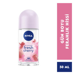 Nivea - Nivea Roll-On Cherry Fresh Woman 50 ml