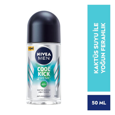 Nivea Men Cool Kick Fresh Erkek Deodorant Roll-on 50 ml - 1