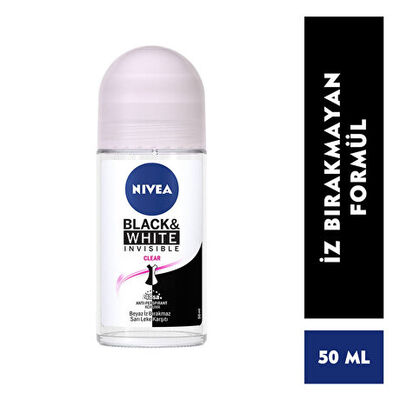 Nivea Roll On Invisible Black&White 50 ml