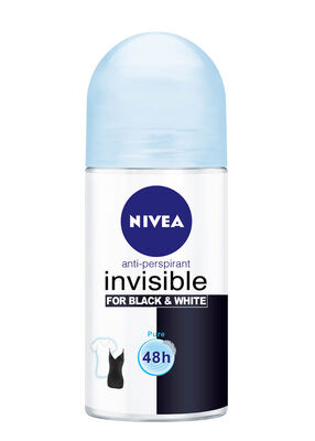 Nivea Black & White Roll On Pure 50 ml - 1
