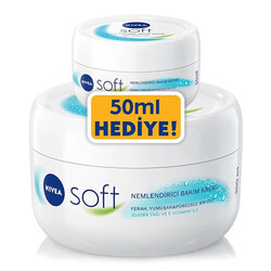 Nivea Soft Kavanoz 200 ml+ 50 ml - Nivea