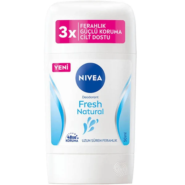 Nivea Fresh Natural Women Deostick 50 ml - Thumbnail