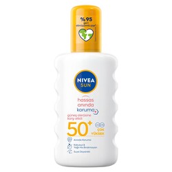 Nivea - Nivea Sun Hassas Anında Koruma Güneş Alerjisine Karşı Güneş Spreyi Spf 50 200 ml