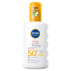 Nivea Sun Hassas Anında Koruma Güneş Alerjisine Karşı Güneş Spreyi Spf 50 200 ml - Nivea
