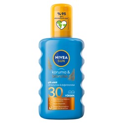 Nivea - Nivea Sun Protect&Bronze Koruma Bronzluk Spf 30 Spray 200 ml