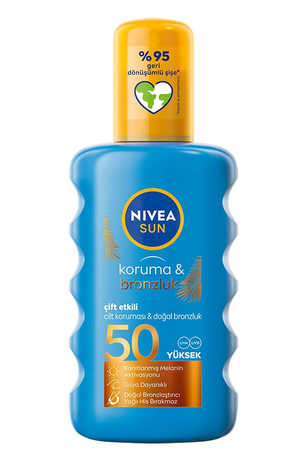 Nivea - Nivea Sun Protect&Bronze Koruma Broznluk Spf 50 Spray 200 ml