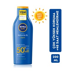 Nivea - Nivea Sun Koruma Nem Spf 50+ Lotion 200 ml