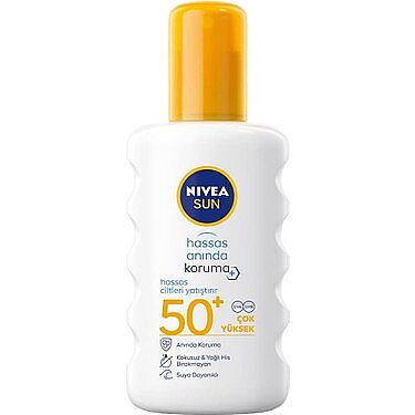 Nivea Sun Anında Hassas Koruma Spf 50 Sprey 200 ml - 1