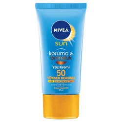 Nivea - Nivea Sun Yoğun Bronzlaştırıcı Spf 50 Face Cream 50 ml