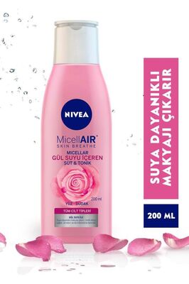 Nivea Micellar Gülsuyu İçeren Süt & Tonik 200 ml - 2