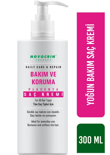 Novocrin Placenta Bakım Ve Koruma Saç Kremi 300 ml - Novocrin