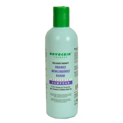 Novocrin Placenta Onarıcı Nemlendirici Bakım Şampuan 300 ml - 1