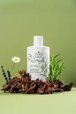 Otacı Botanics + Canlandırıcı & Besleyici Bakım - 10 Bitki Özü ve Biotin İçeren Bitkisel Şampuan 375 ml - 4