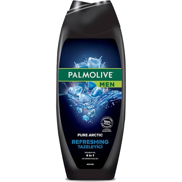 Palmolive - Palmolive Men Pure Arctic Refreshing Tazeleyici 4in1 Duş Jeli 500 ml