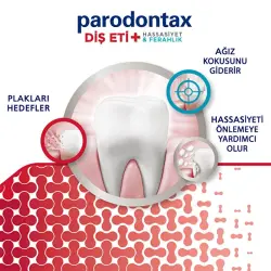 Parodontax Diş Macunu Diş Eti Hassasiyet Ferahlık 75 ml - 3