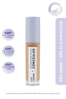 PASTEL EYE CREAM + HYDRATING SATIN CONCEALER - 63