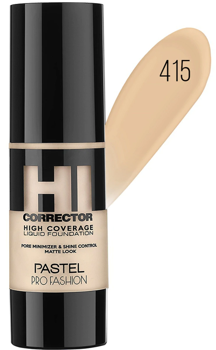 Pastel Profashion High Coverage Likit Fondöten 415 - Thumbnail