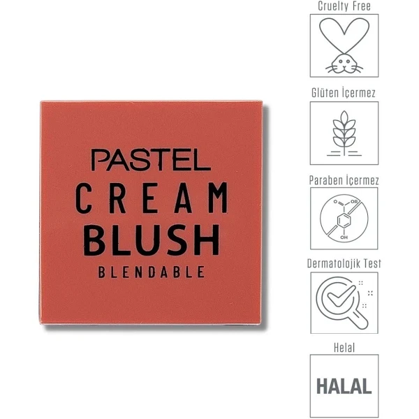 Pastel Profashion Cream Blush Krem Allık 42 Rosery