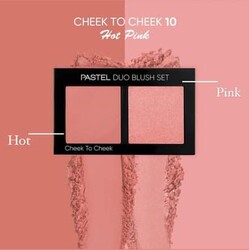 Pastel Profashion Duo Blush Set Cheek To Cheek Allık Set 10 - Thumbnail