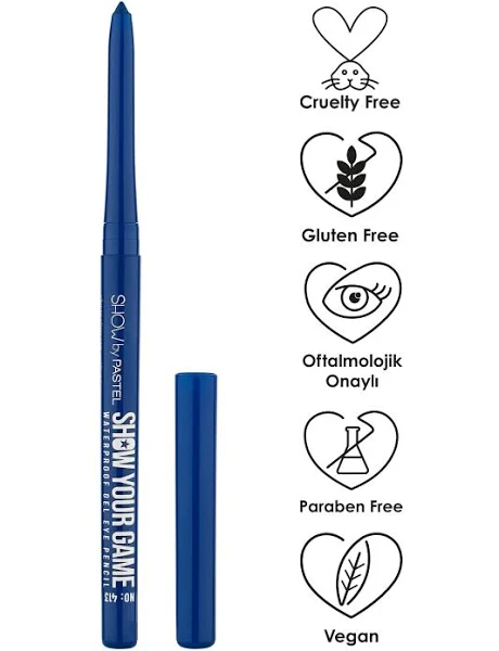 Pastel Show By Pastel Show Your Game Waterproof Gel Eye Pencil Göz Kalemi 413