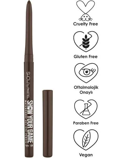 Pastel Show By Pastel Show Your Game Waterproof Gel Eye Pencil Göz Kalemi 414