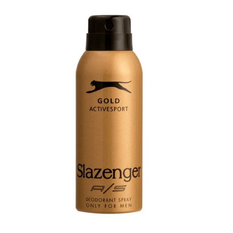Slazenger - Slazenger Activesport Gold Erkek Deodorant 150 ml