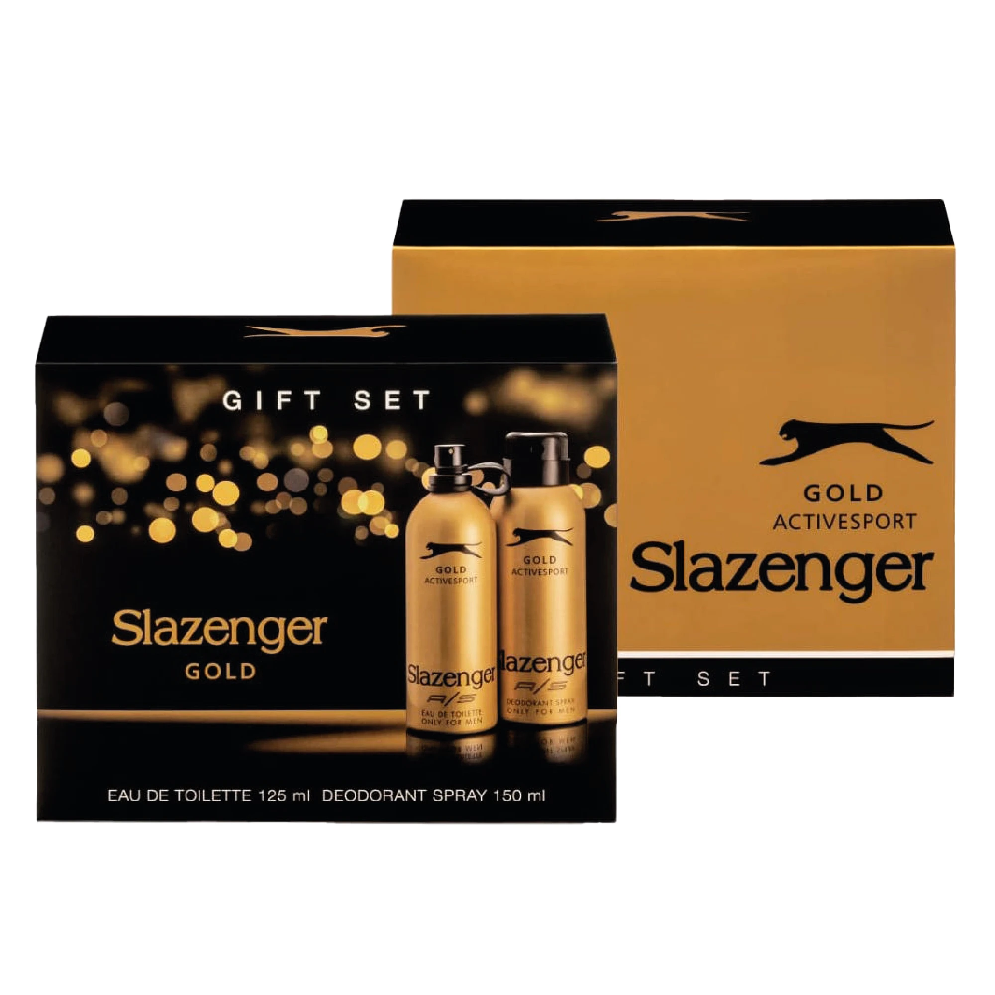 Slazenger - Slazenger Gold Erkek Parfüm 125ml + Deodorant 150 ml