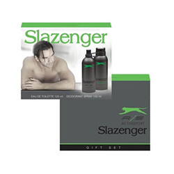 Slazenger - Slazenger Activesport Yeşil Erkek Edt 125 ml + Deodorant Set