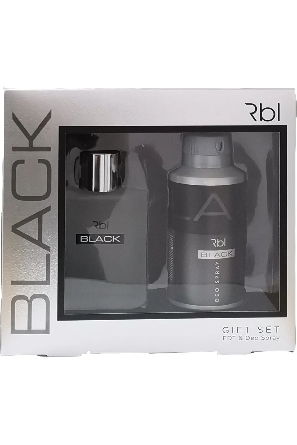 Rebul - Rebul Black Edt 90 ml + 150 ml Deodorant Set