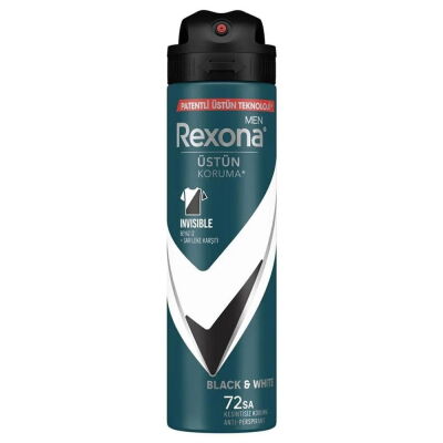 Rexona Men Invisible Black White Deodorant 150 ml - 1