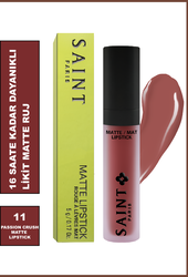 Saint Paris Matte Lipstick 11 Passion Crush - Luxury Prestige