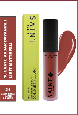 Saint Paris Matte Lipstick 21 Magic Dream - 1