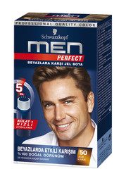 Schwarzkopf - Schwarzkopf Perfect Men Saç Boyası 50 Açık Kahve