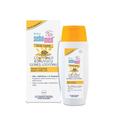 Sebamed Baby Çok Yönlü Koruyuculu SPF50+ Bebek Güneş Losyonu 150 ml - 1