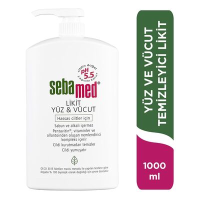 Sebamed Likit Yüz & Vücut 1000 ml