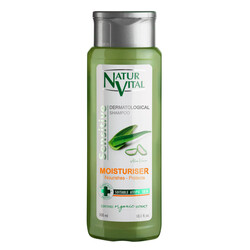 Natur Vital - Natur Vital Aloe Vera Sensitive Shampoo- Hassas Saç Derisi için Aloe Vera'lı Şampuan 300 ml