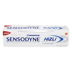 Sensodyne - Sensodyne Diş Macunu Hızlı Rahatlama Beyazlatıcı 75ml