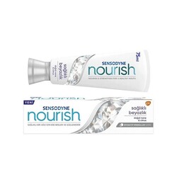 Sensodyne - Sensodyne Nourish Sağlıklı Beyazlık Diş Macunu 75 ml