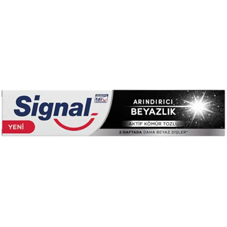 Signal - Signal Arındırıcı Beyazlık Aktif Kömür Tozlu Diş Macunu 75 ml