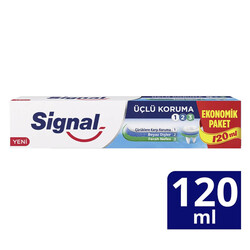 Signal - Signal Diş Macunu Üçlü Koruma 120 ml