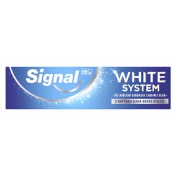 Signal White System Diş Macunu 75 ml - Thumbnail