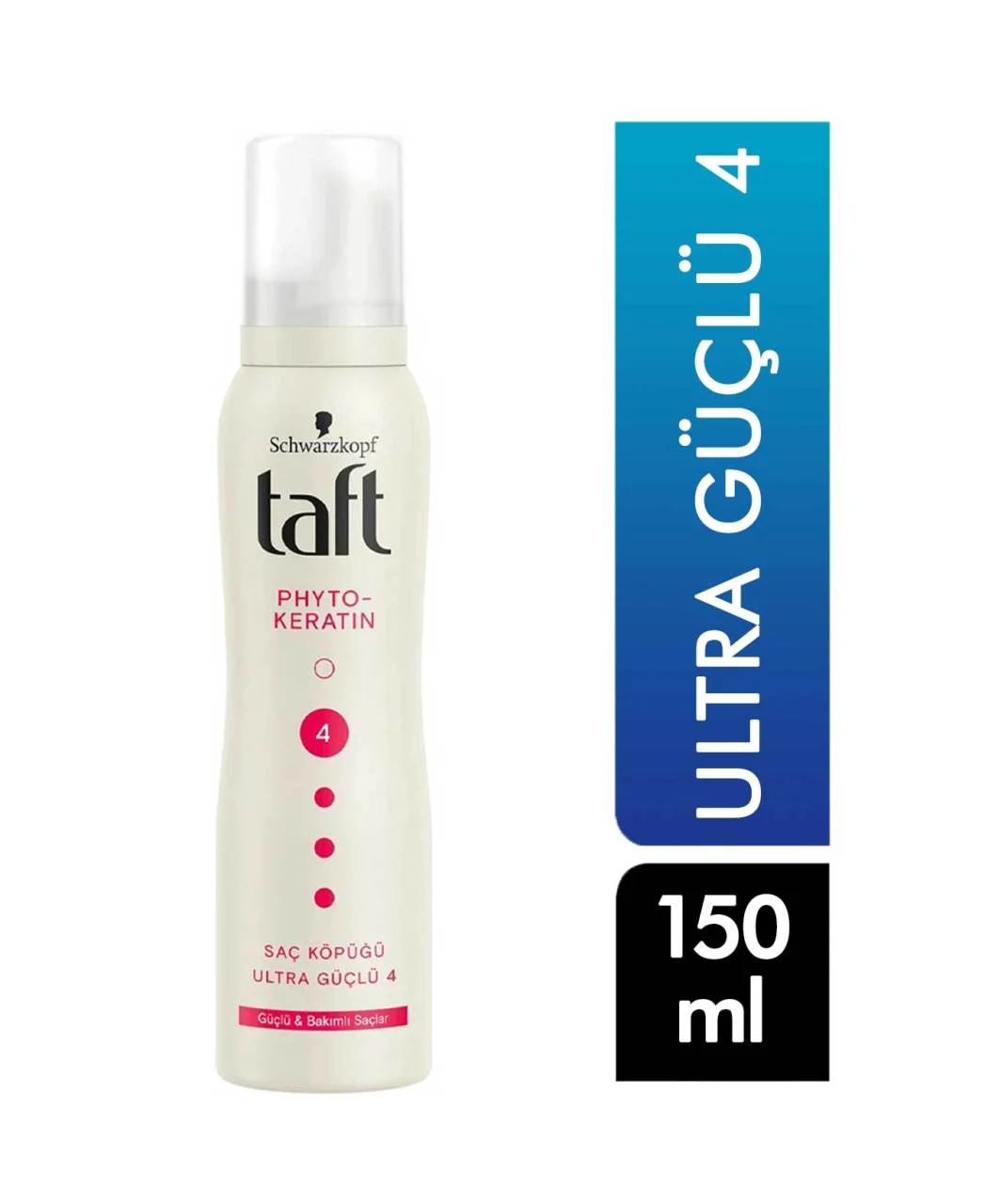 Taft - Taft Phyto Keratin Ultra Güçlü 4 Saç Köpüğü 150 ml