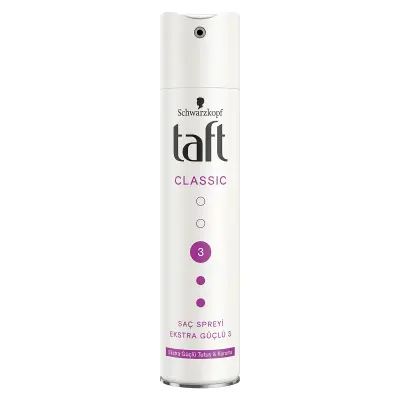 Taft Classic Saç Spreyi 3 250 ml - 1